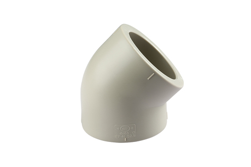 荣邦乡PPH45°弯头(DIN)